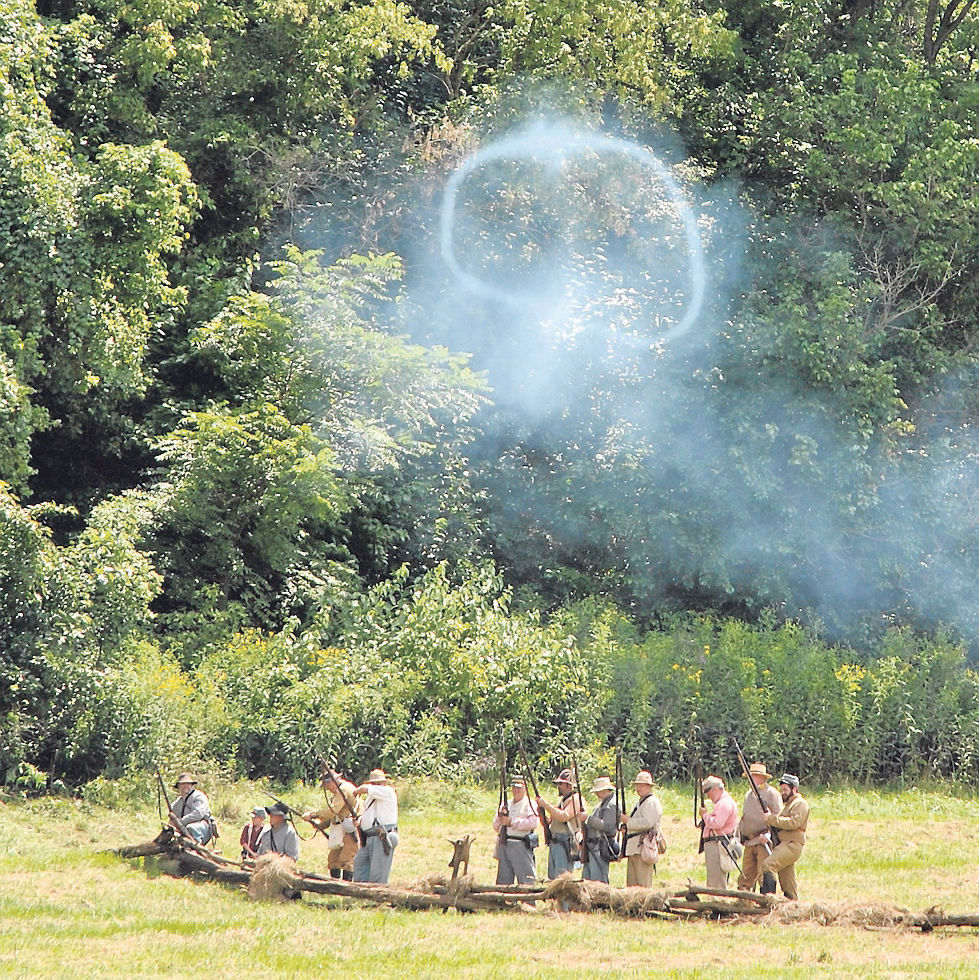 In photos Reenactors commemorate Saltville Civil War battles Smyth County News
