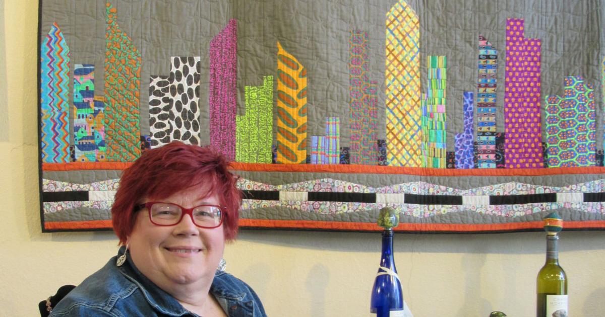 Amanda Rolfe Through donations and displays, local quilter wants to share her work