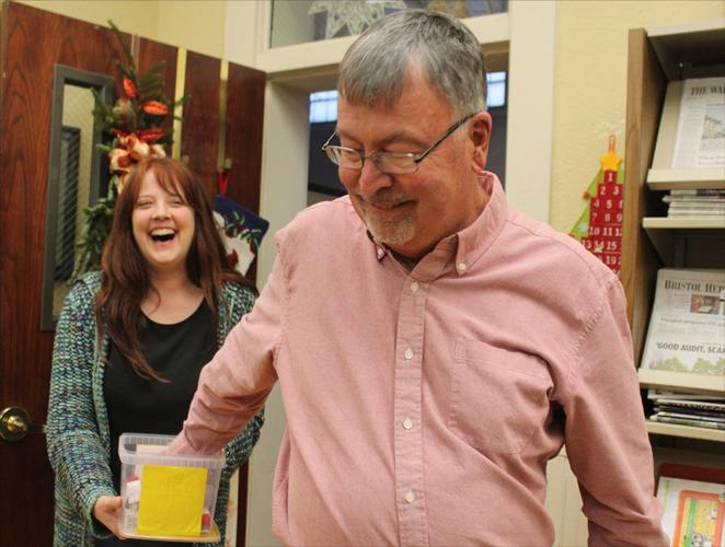 Henderson's quilting benefits Chilhowie library