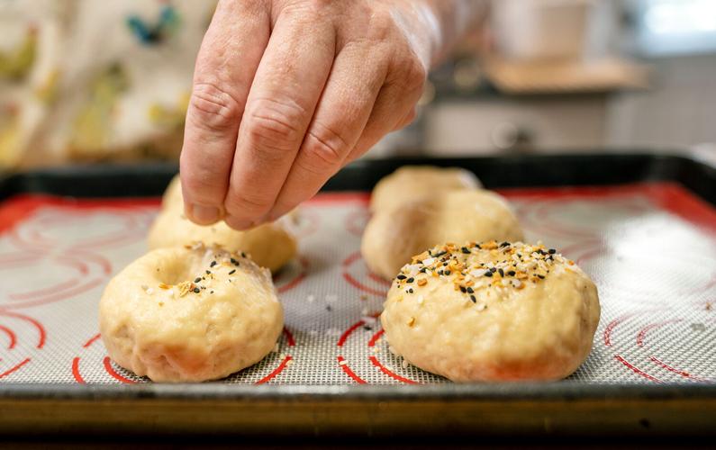 Bagel making 3