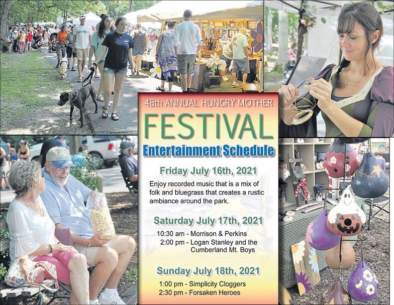 It's festival time artisans, food vendors and entertainers ready to