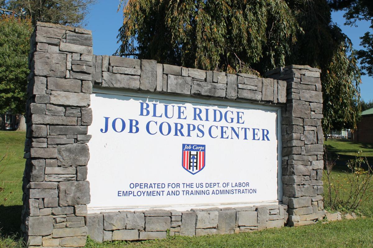 Blue Ridge Job Corps Center sign