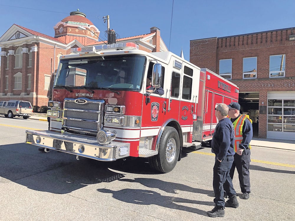 New Wytheville Fire Truck