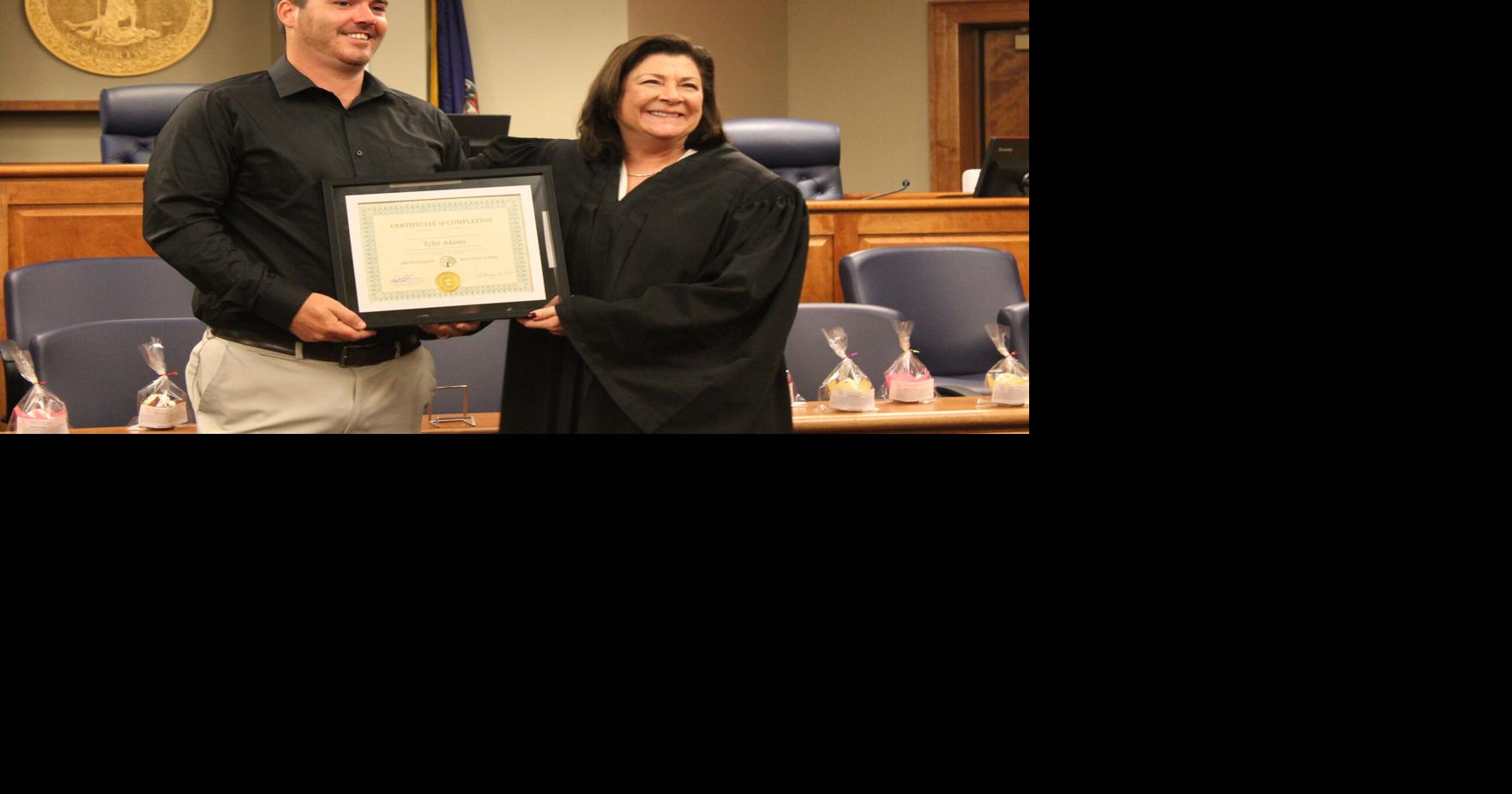 Smyth recovery court celebrates 28th graduate