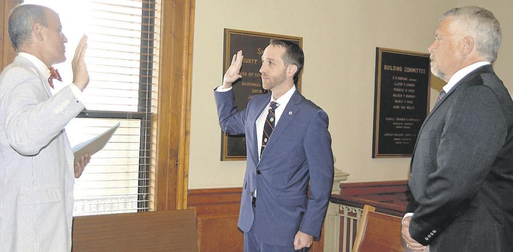 Bucky Blevins swearing in