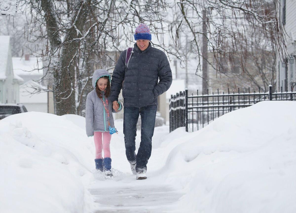 Heading home from school (copy)