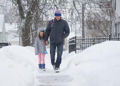 Heading home from school (copy)