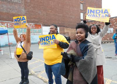 'I'm India Walton': Knocking on doors, Democratic nominee doesn't need introductions