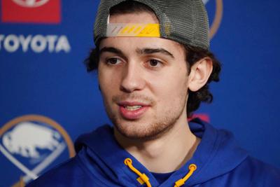 Sabres goalie Devon Levi