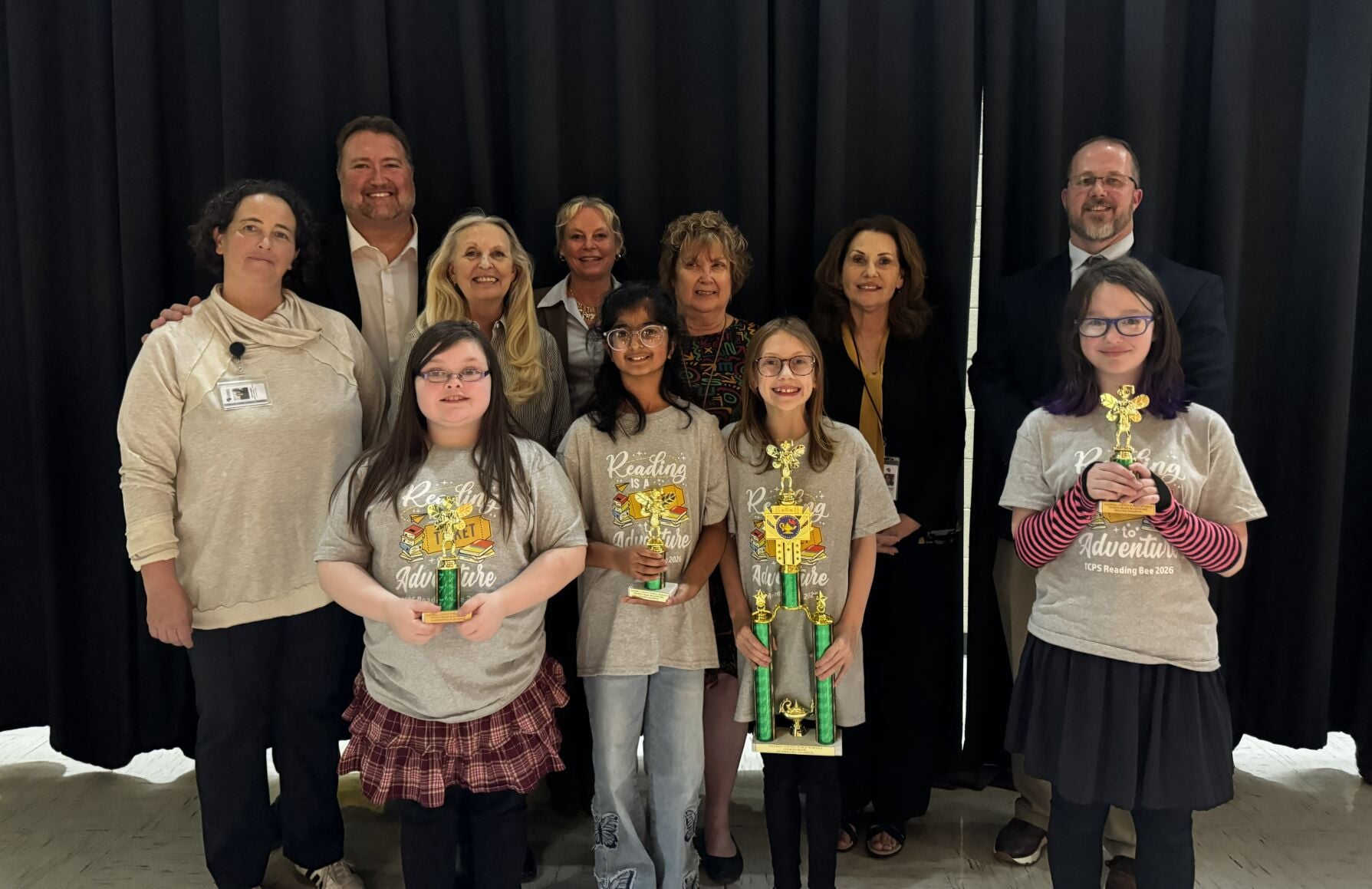 Richlands and Graham win reading bee
