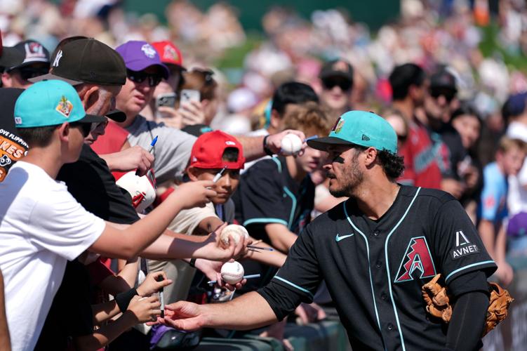 Diamondbacks Angels Spring Baseball