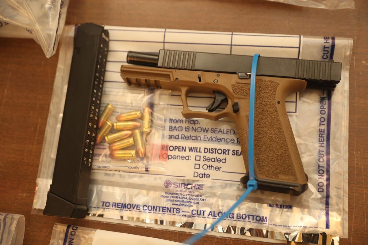 Ghost gun on display at Buffalo Police HQ