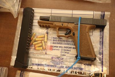 Ghost gun on display at Buffalo Police HQ