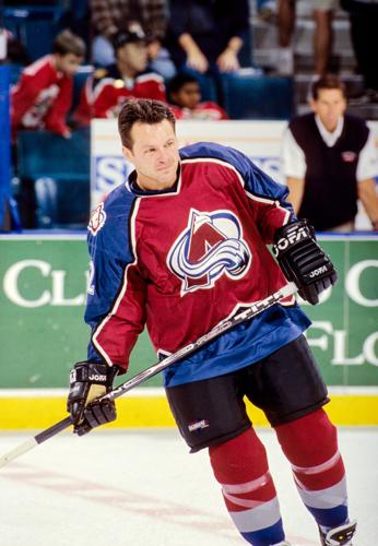 Claude Lemieux with Colorado Avalanche in 1997.