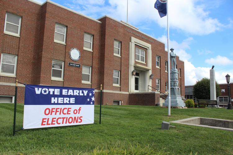 Floyd County Courthouse early voting 2023