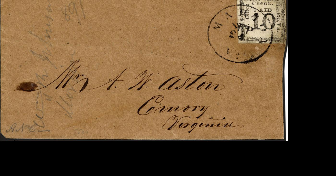 1847 Federal Postage Stamp Correspondence