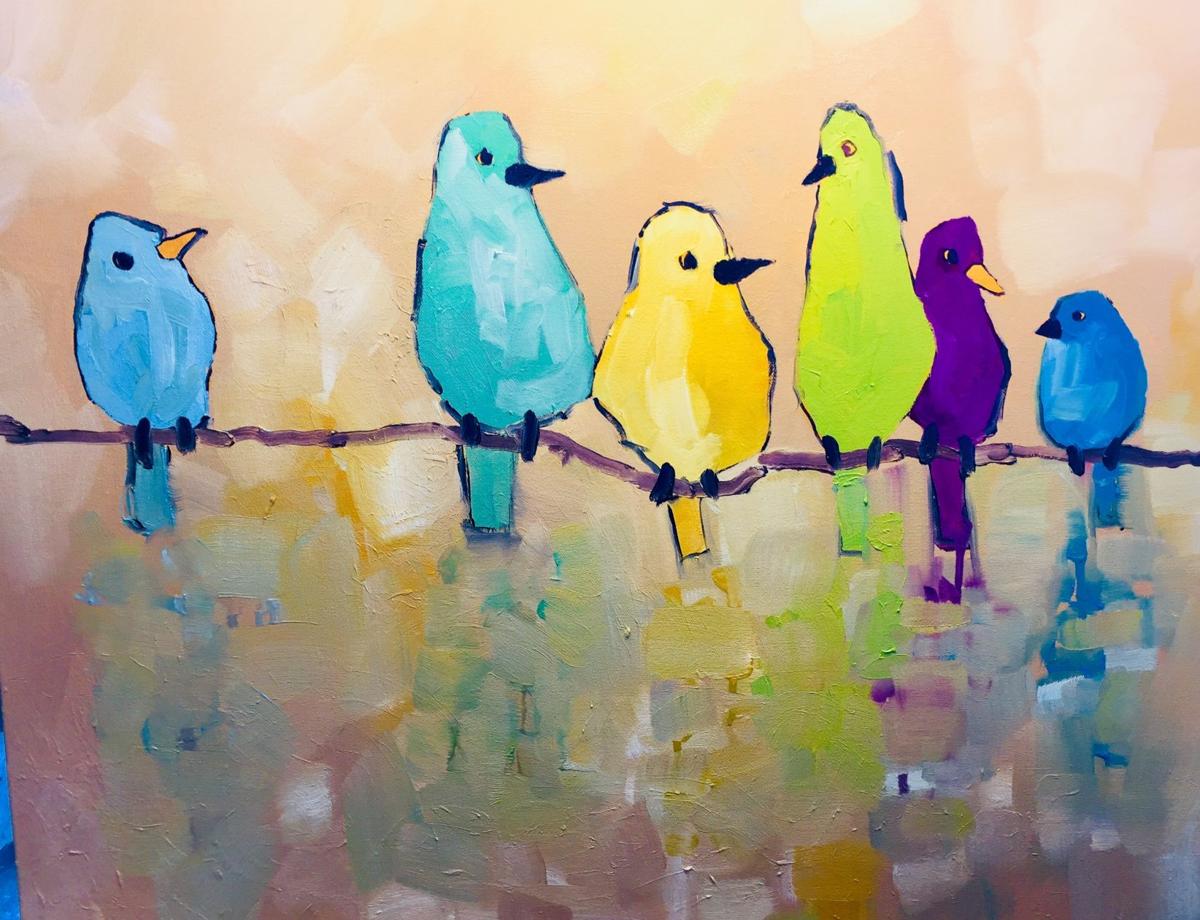 Artist S Whimsical Bird Paintings Make For Unique Exhibit Latest