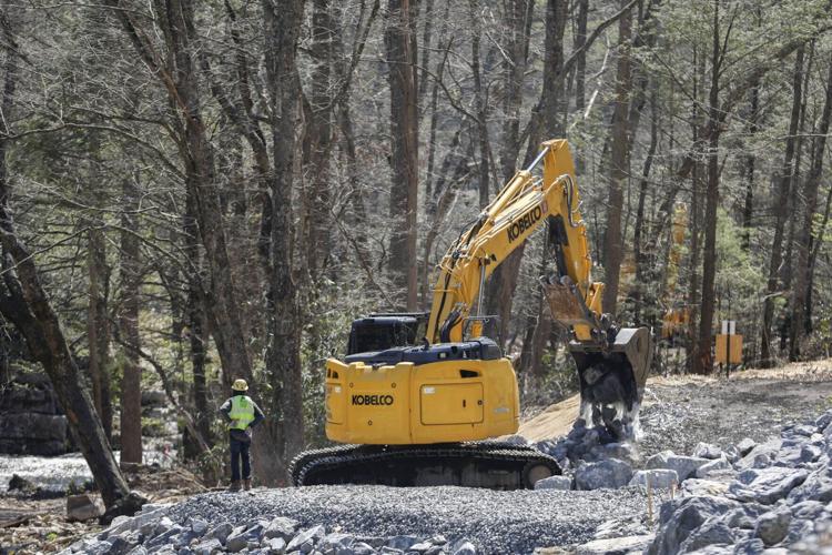 Virginia Creeper Trail repairs 1