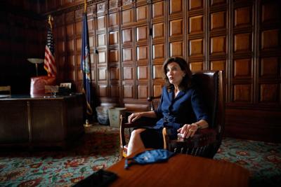 Hochul says she is ready and able to lead a scandal-weary state government