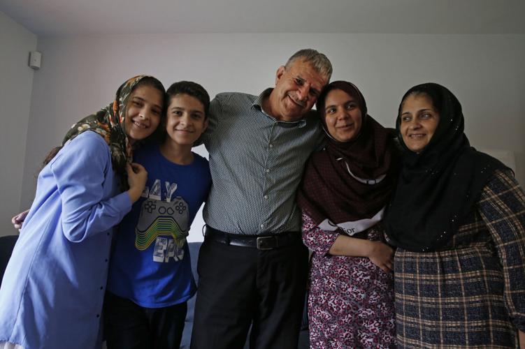 Afghan family reunited