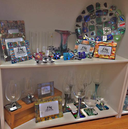 Glass Items by Nancy Brooks