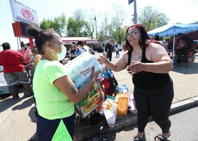 Food drive to help families affected by mass shooting