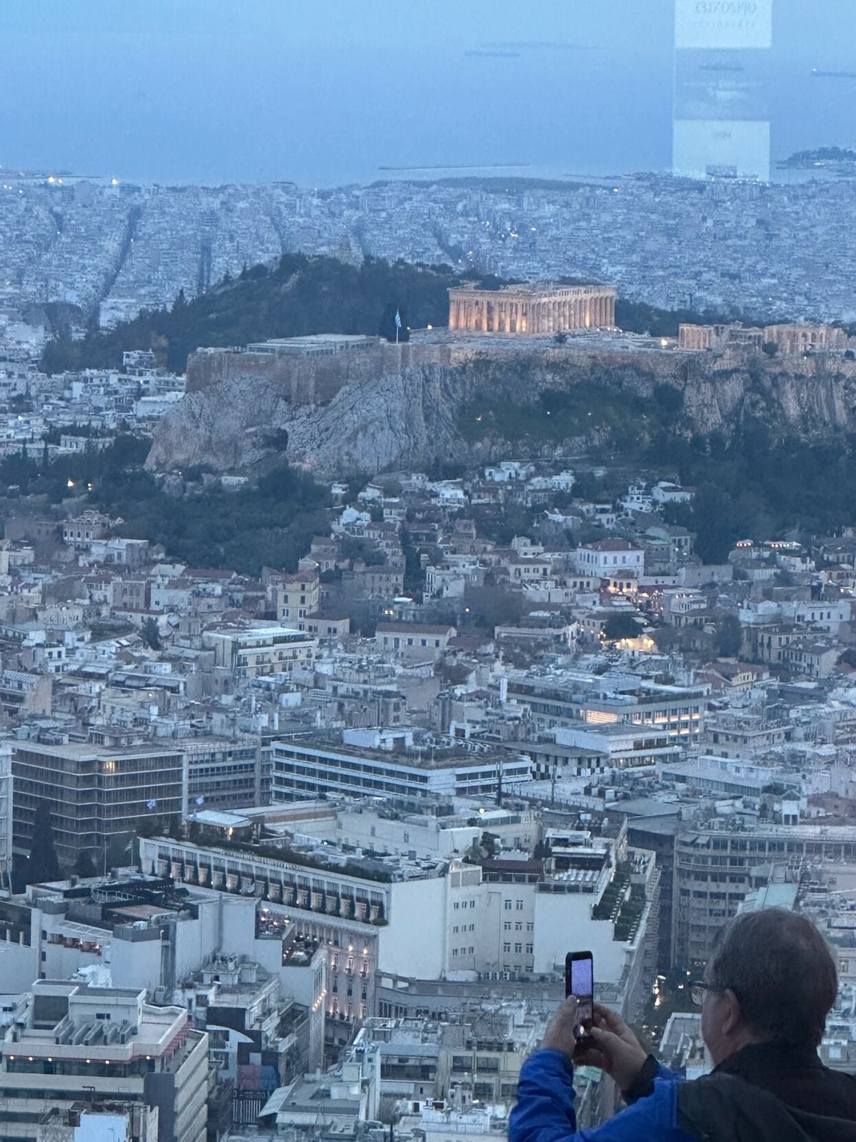 top ofthe mountain