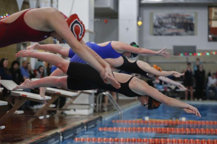 Region Swim at Va High