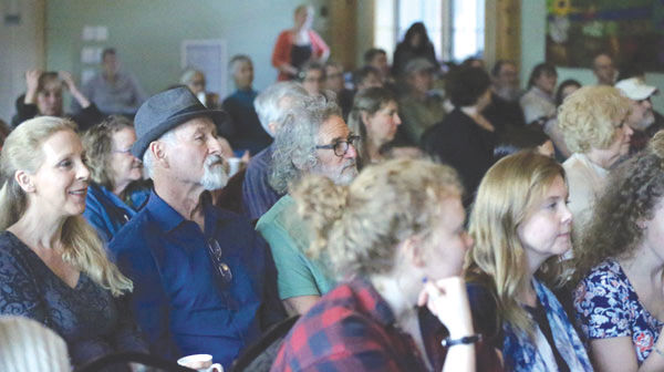 Audience at First Amendment event
