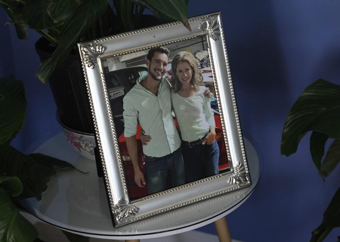 Christina LaVicka and her son Austin LaVicka Luehring are shown in a photograph in her living room Friday, May 1 2026, in Appleton, Wisconsin. â€œWe were best buddies,â€ said LaVicka. LaVicka Luehring, 27, was killed in 2024 in a wrong-way head-on
