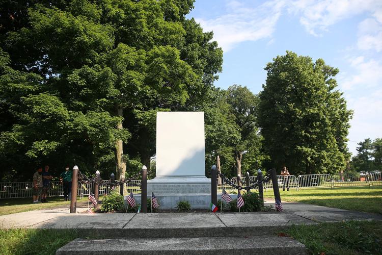 Columbus statue Buffalo