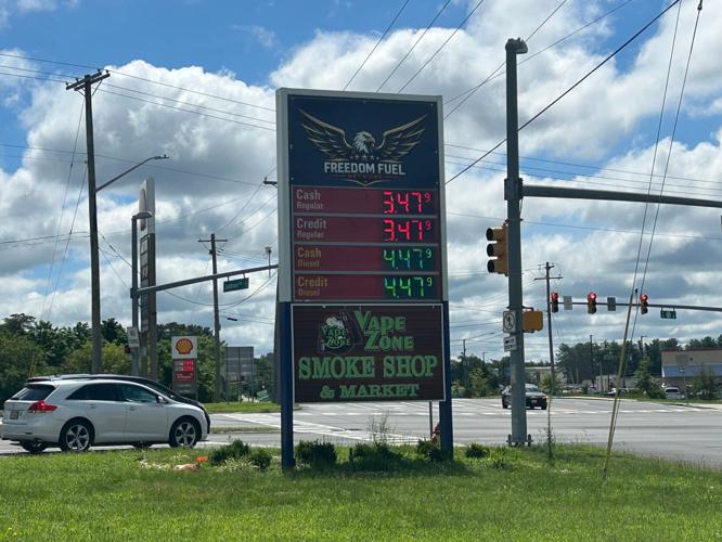 Customers at the Freedom Fuel station in West Berlin, New Jersey said the Shell station across the street was typically more expensive, and on July 8, regular gas there was $3.89, while it was $3.47 a gallon at Freedom Fuel.
