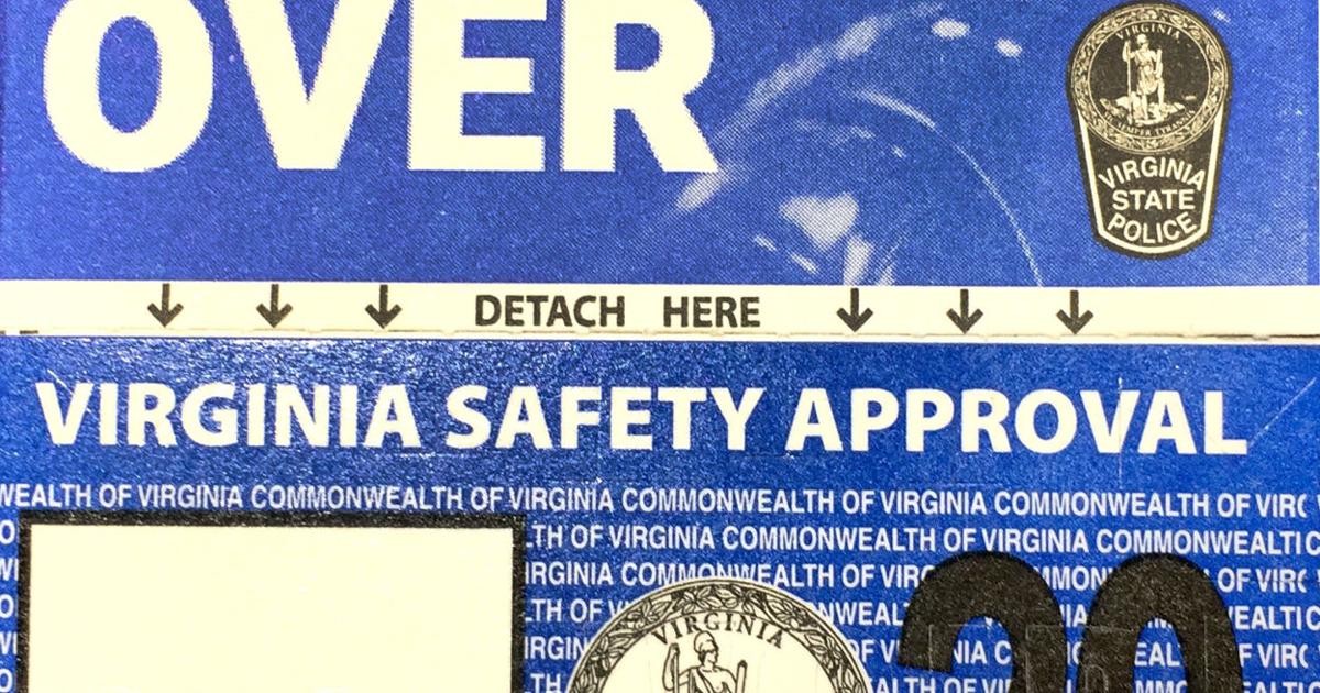 Vt State Inspection Sticker Virginia vehicle inspection stickers have new look