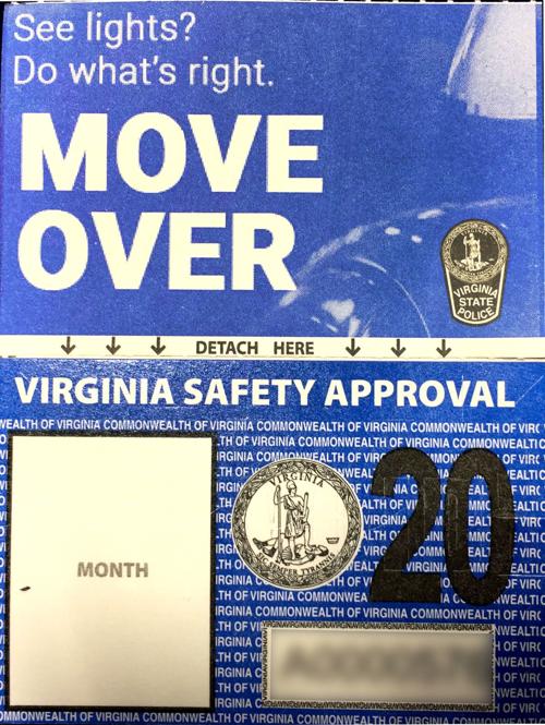 Virginia Vehicle Inspection Stickers Have New Look Latest Headlines Swvatoday Com