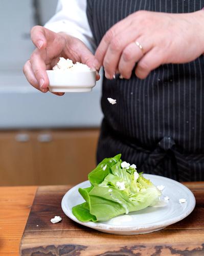 Summer butter lettuce salad 2
