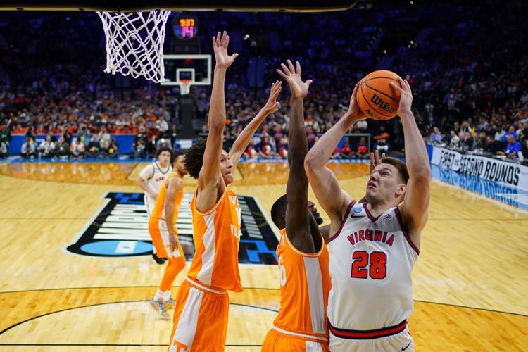 NCAA Tennessee Virginia Basketball
