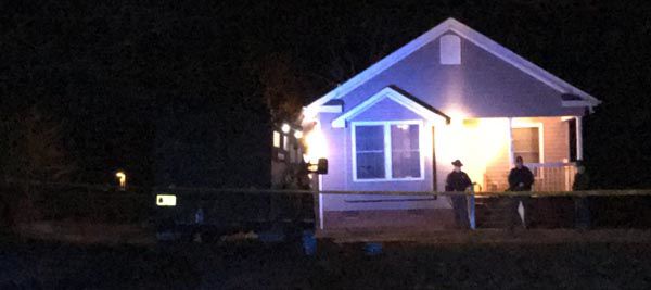 Trooper shooting scene