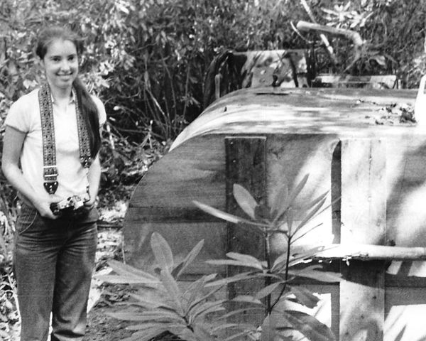 Wanda Combs reporting in 1981