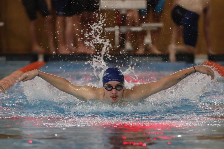 Region Swim at Va High