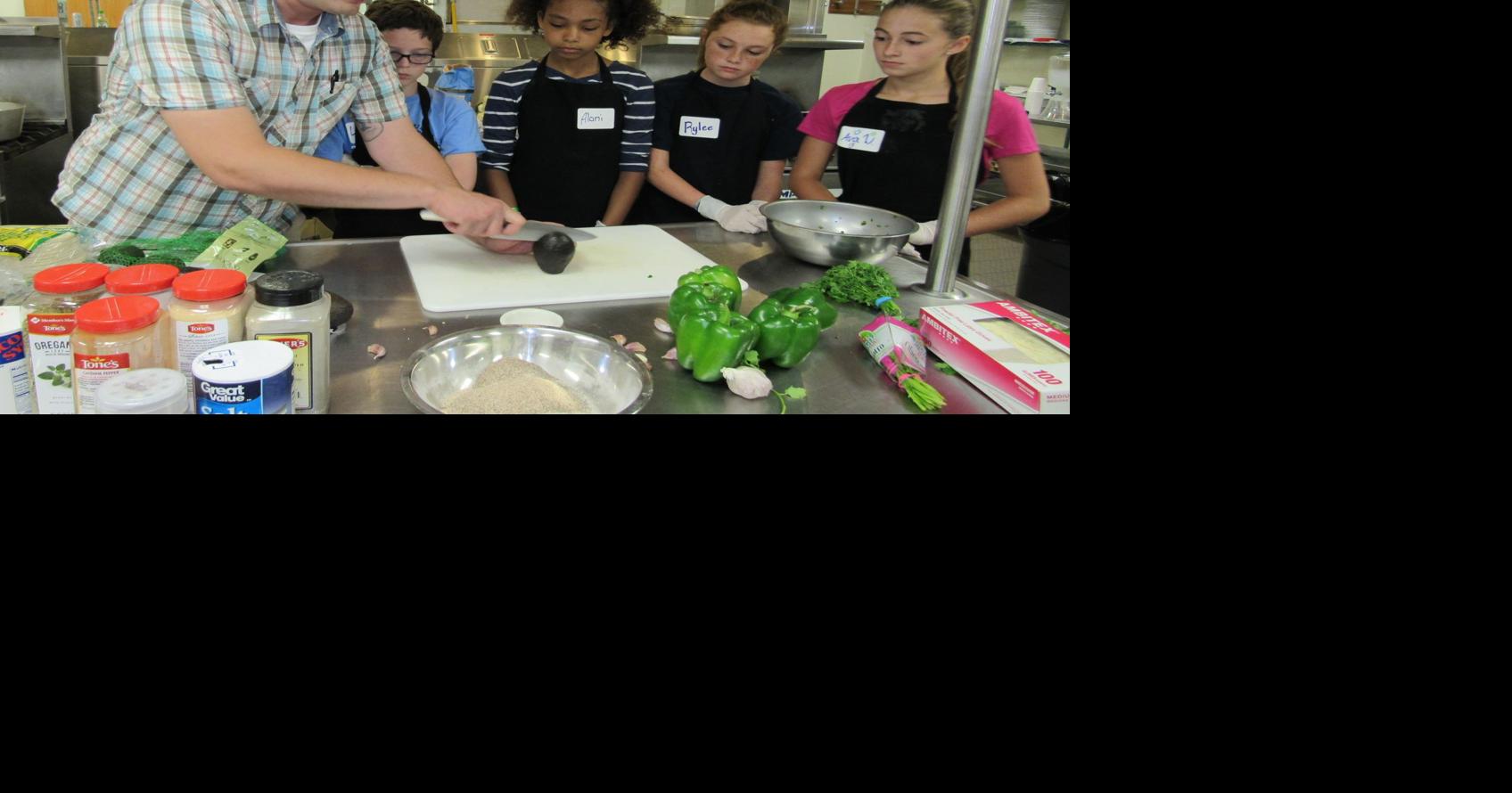 Teen chefs learn to make global cuisine