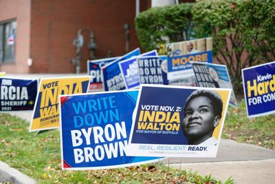 India Walton campaigning (copy)