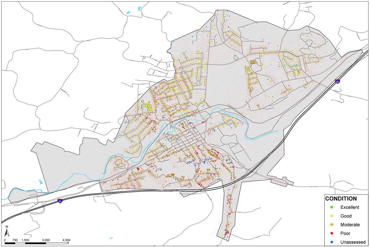 Housing condition map