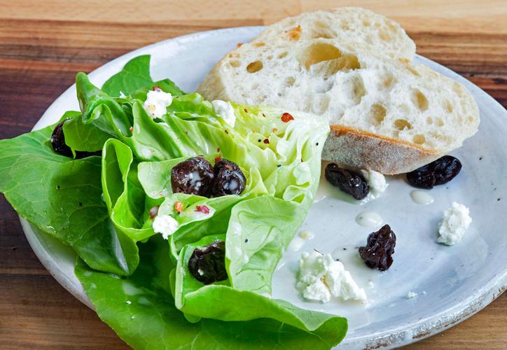 Summer butter lettuce salad