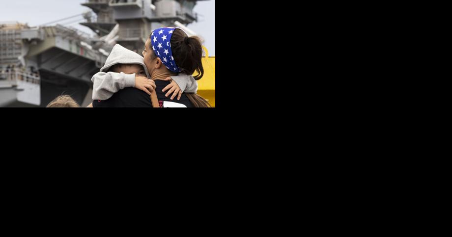 5,000 sailors head to Mediterranean aboard USS Eisenhower: 'It's real now' - Vimarsana News