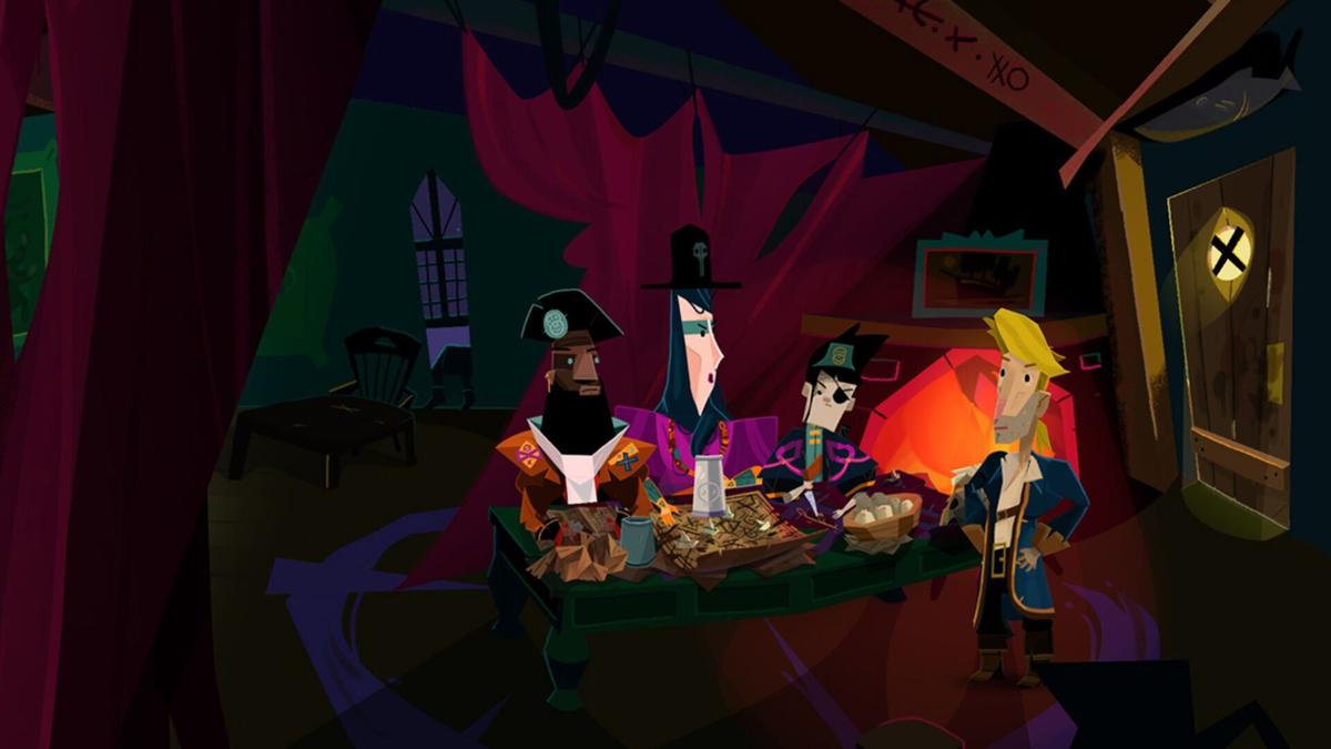 Wannabe "mighty pirate" Guybrush Threepwood is back in "Return to Monkey Island."