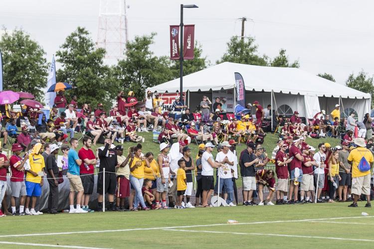 First day of Redskins training camp