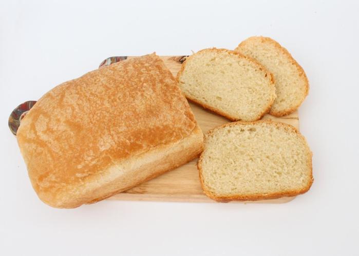 White sourdough bread