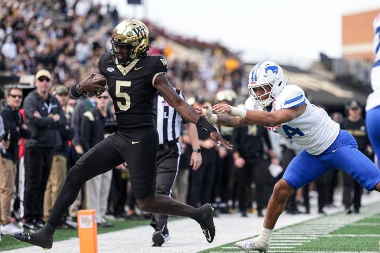 SMU Wake Forest Football