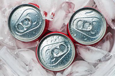 Soda cans