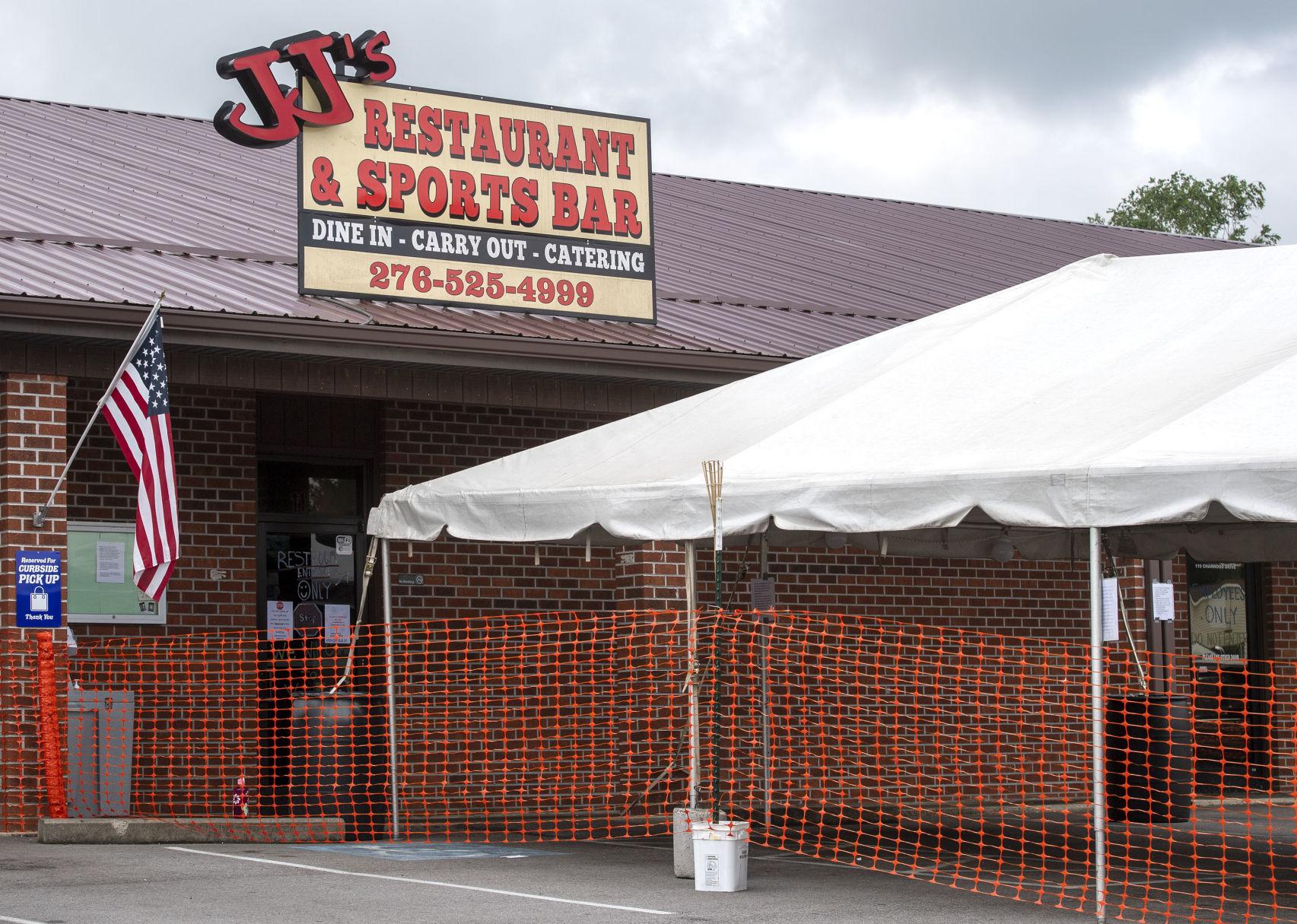 JJ's Restaurant & Sports Bar closed due to COVID19